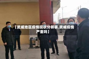 【武威地区疫情现状分析表,武威疫情严重吗】