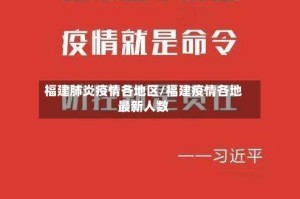 福建肺炎疫情各地区/福建疫情各地最新人数