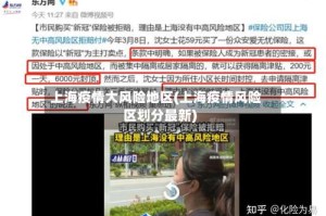 上海疫情大风险地区(上海疫情风险区划分最新)