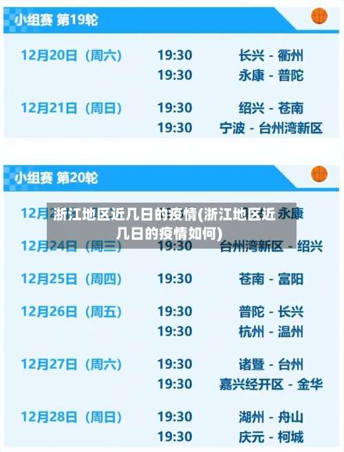 浙江地区近几日的疫情(浙江地区近几日的疫情如何)-第3张图片