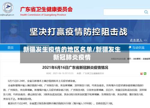 新疆发生疫情的地区名单/新疆发生新冠肺炎疫情-第1张图片